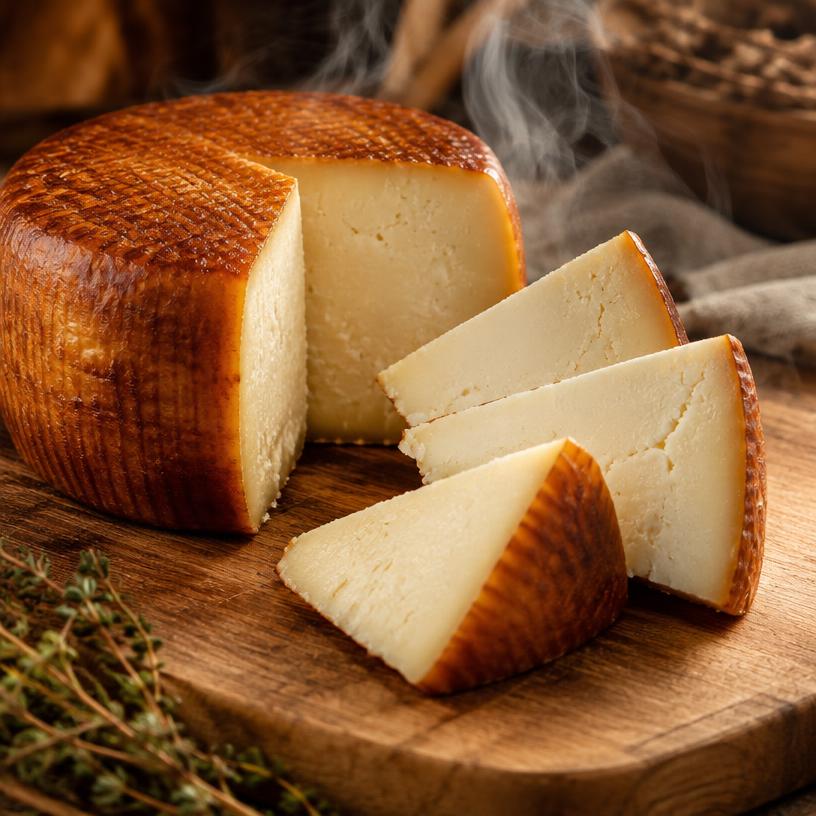 Queso ahumado de oveja