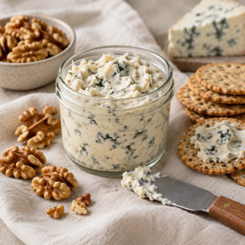 Crema de queso azul