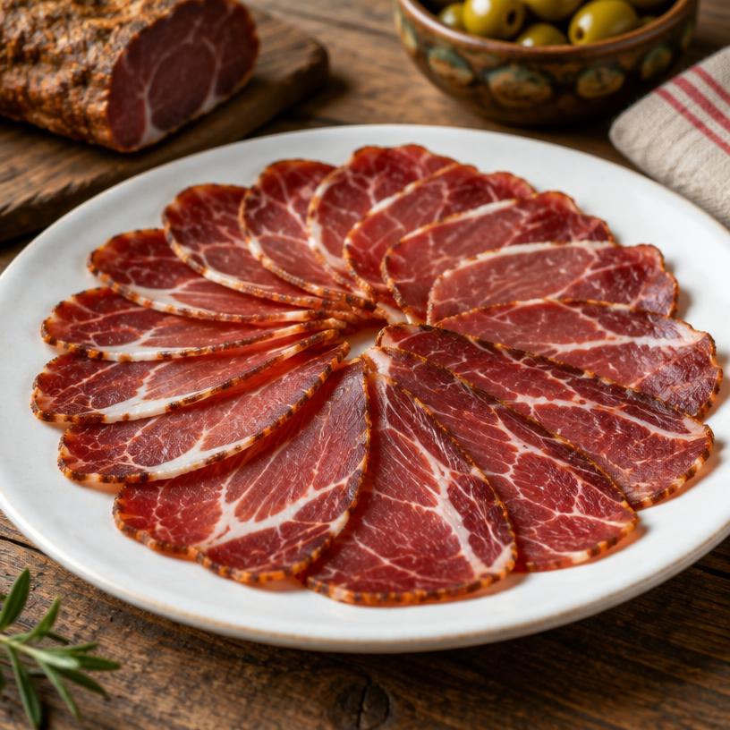 Lomo ibérico loncheado