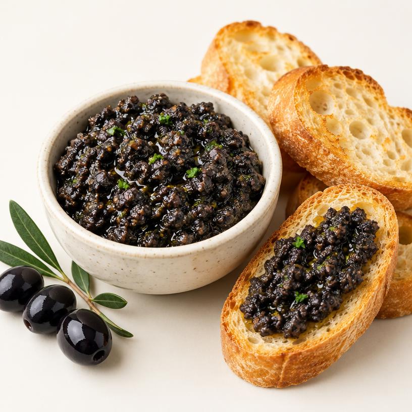 Paté de aceituna negra